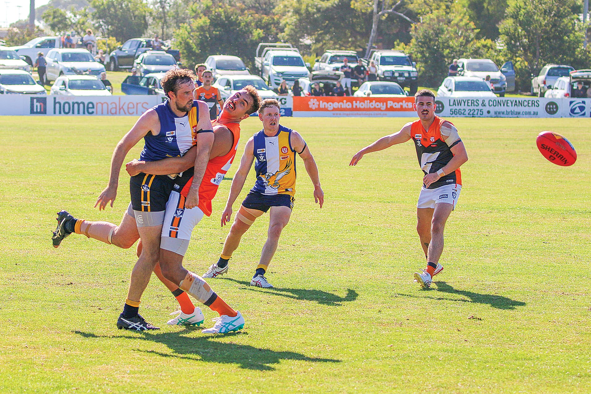 The Giants couldn’t hold back the Sea Eagles who won by 26 points. ob53_1525