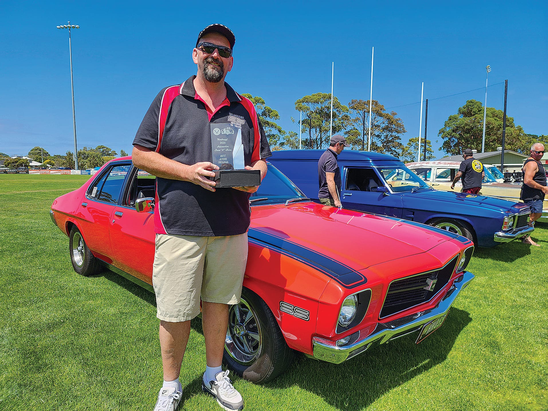 Narre Warren North’s Travis took home the Best Aussie Original for his 1972 HQ SS. C18_0425