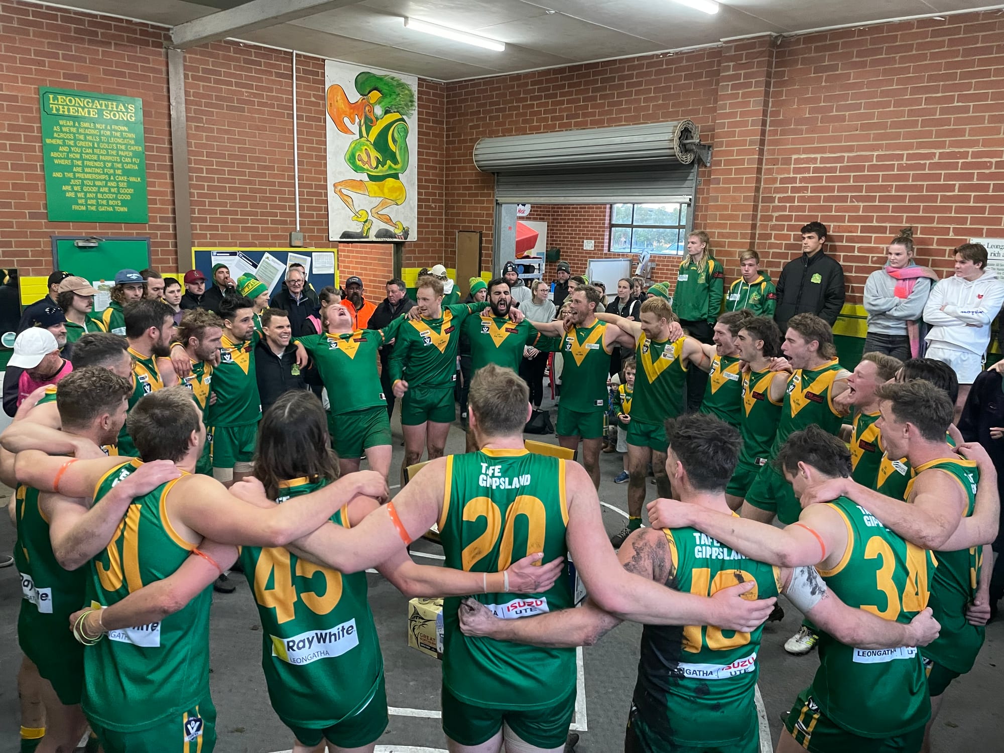 Ferocious Parrots soar late