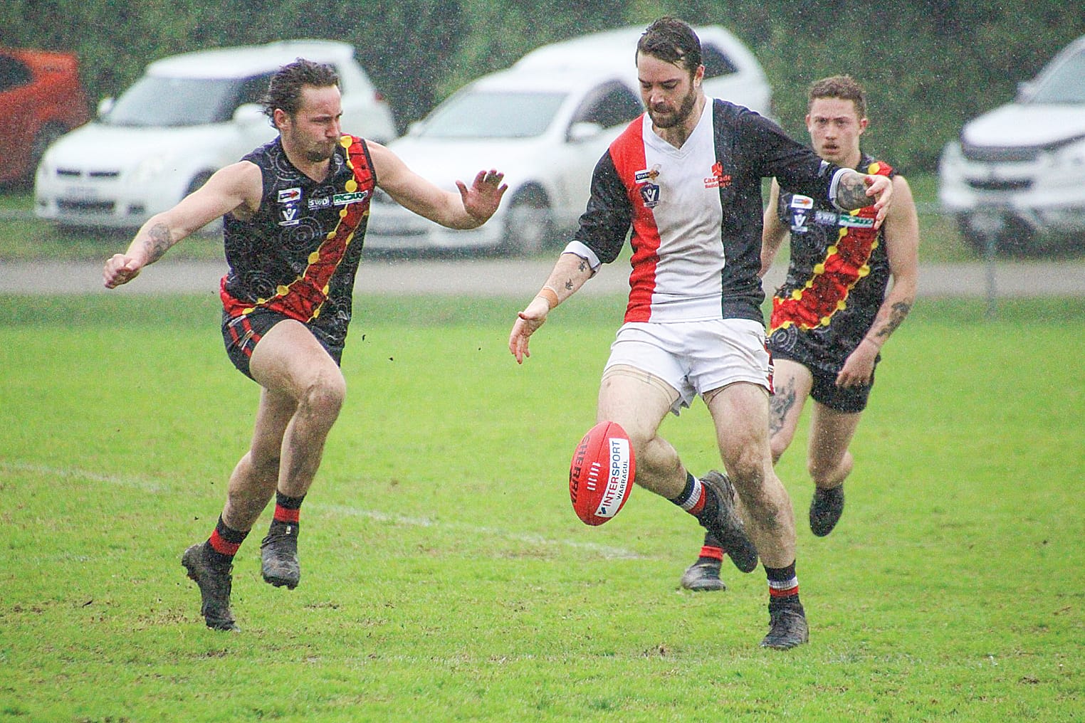 Dylan Heylen among the best for Nyora on Saturday.