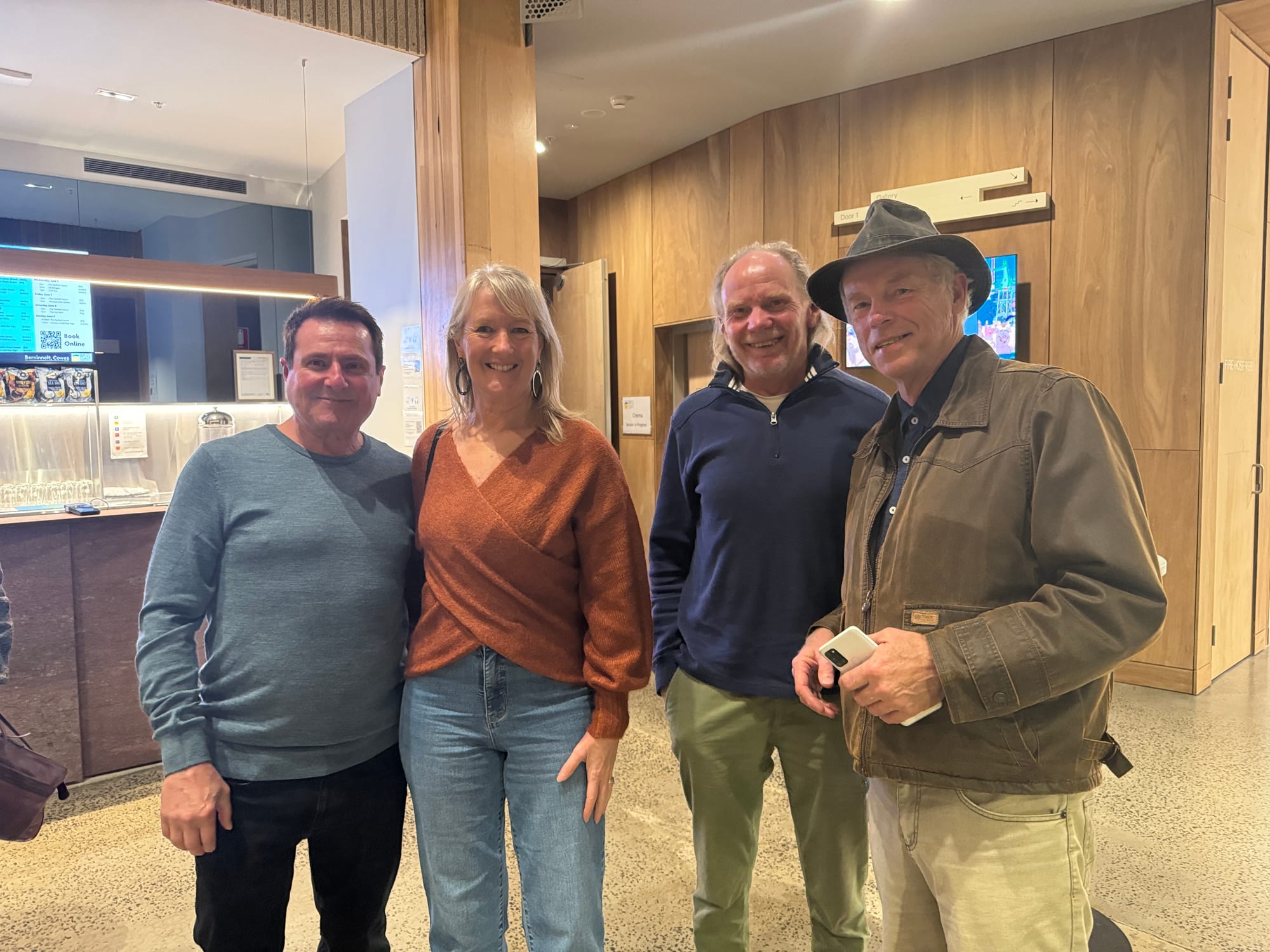 Joseph and Sharon La Pira, Robert Barron, and Peter Walker.