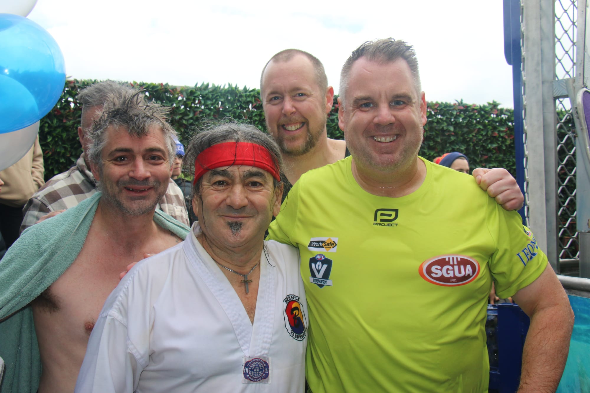 The South Gippsland community took the plunge to raise awareness for the fight against MND. 