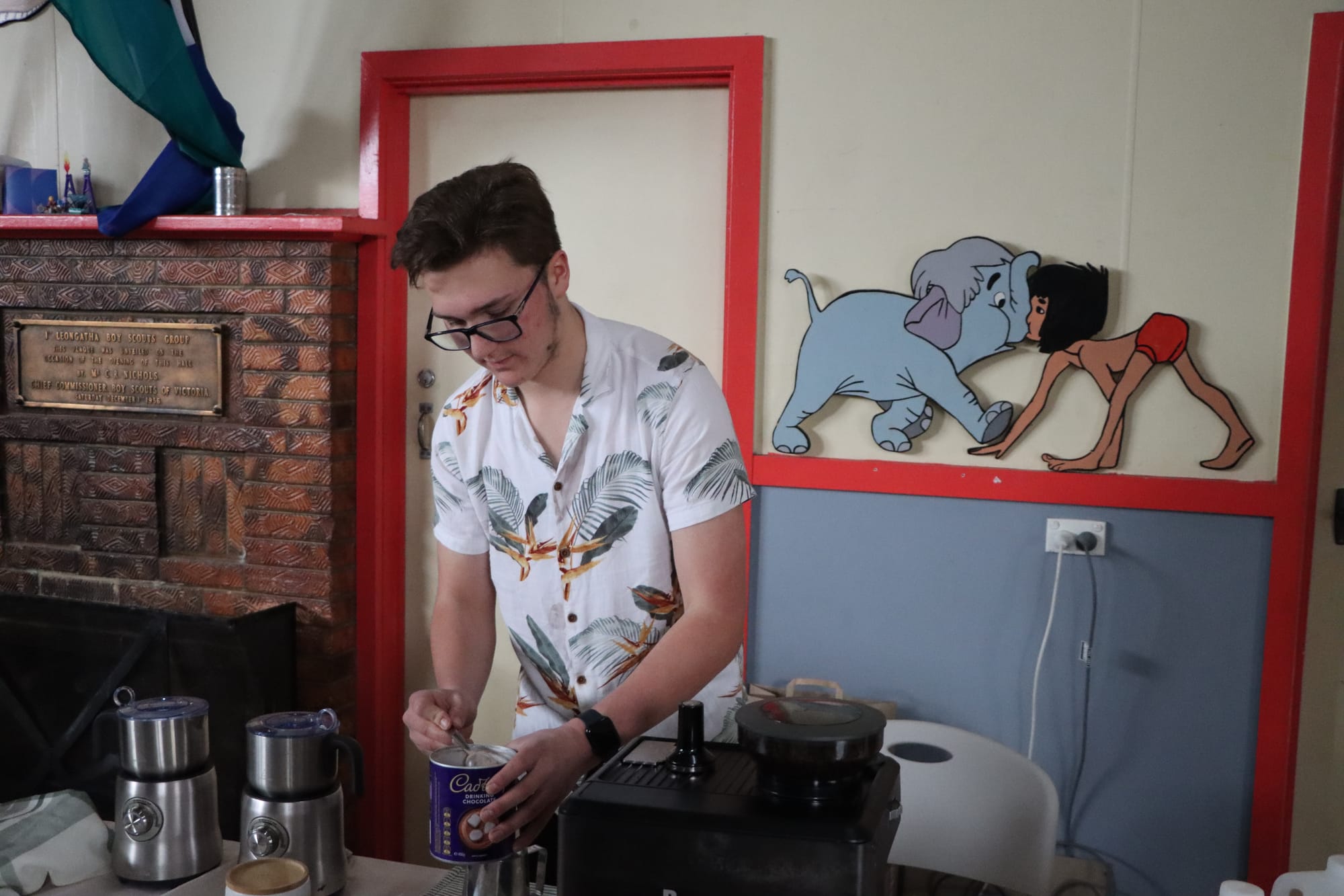 Inverloch Scout Daniel Pearce raises money for the Leongatha Scout Group.  