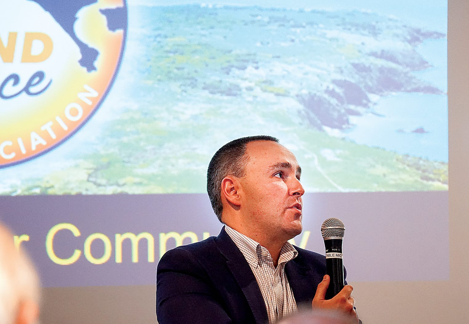 Candidates lay out their cards to Island residents