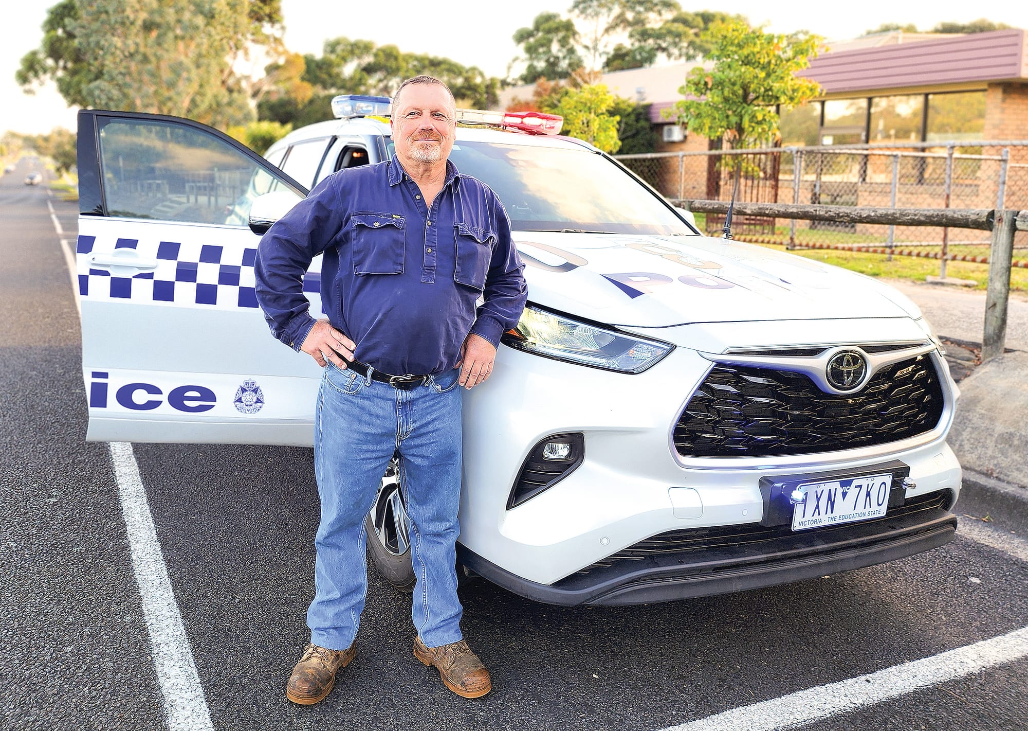 New sheriff in town - Community chase ends in arrest