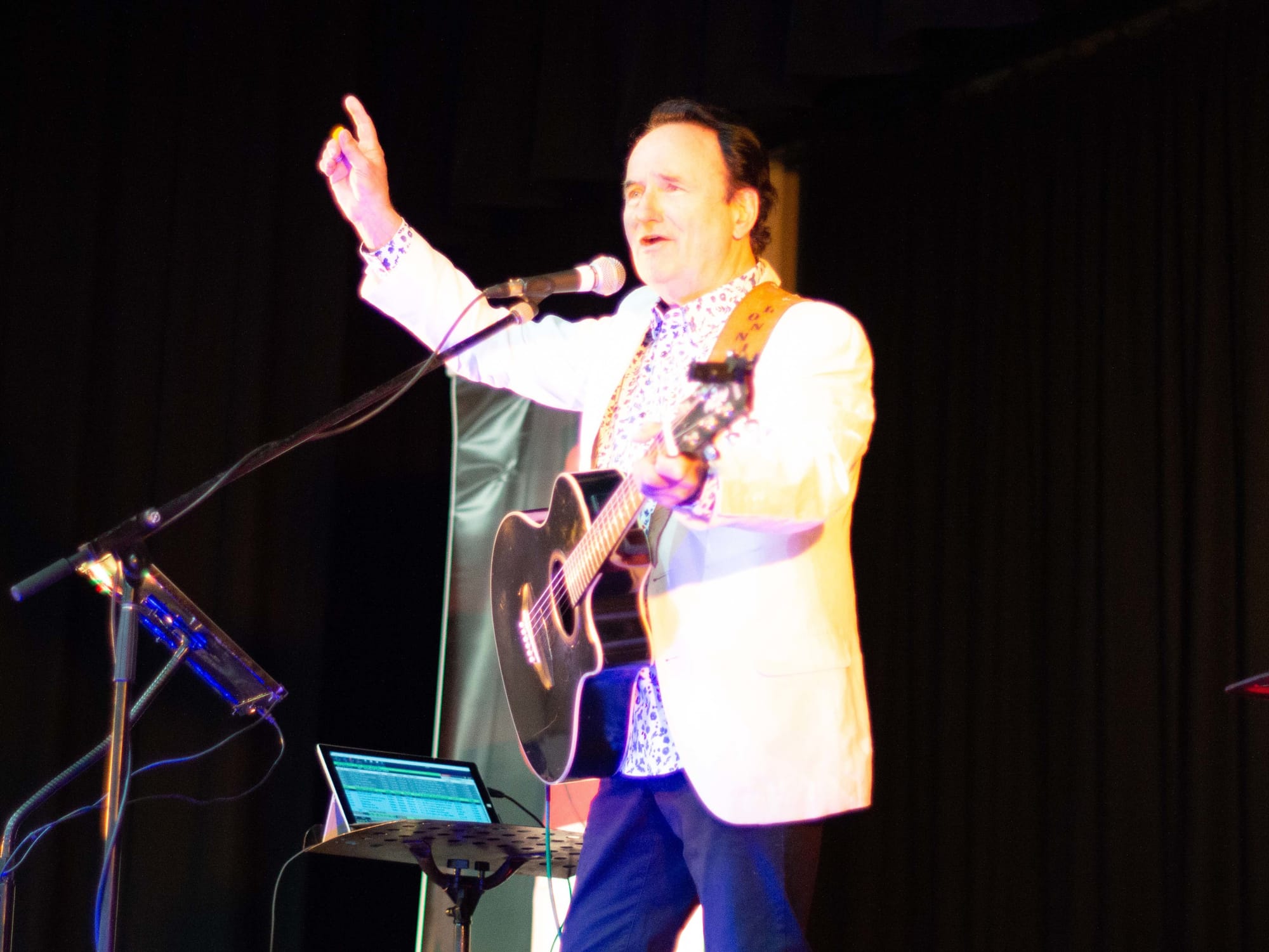 Australian rockabilly legend, Lonnie Lee, was the star of the show.