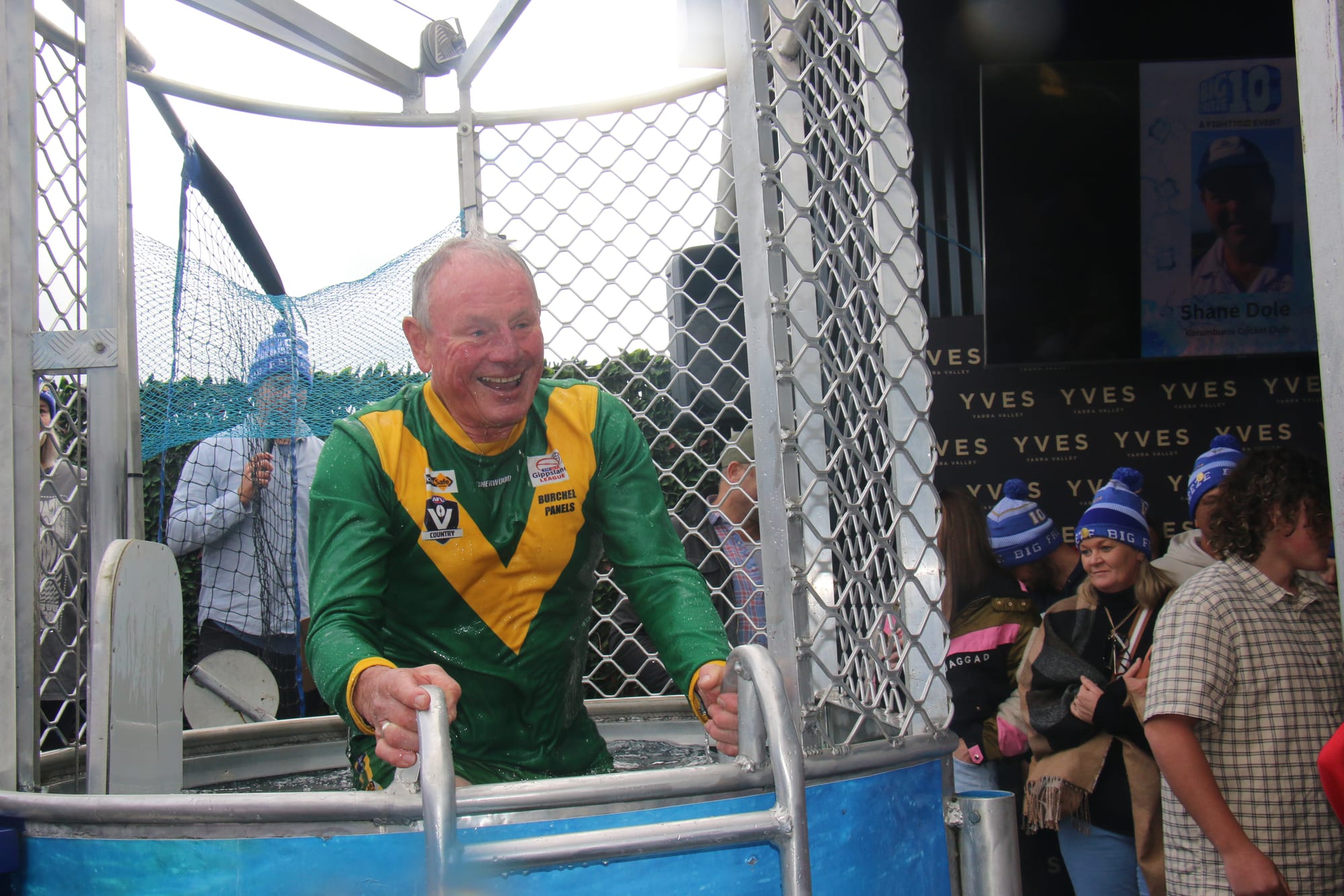 South Gippsland Shire Councillor John Schelling got behind the Say.Do Big Freeze 10 campaign. 