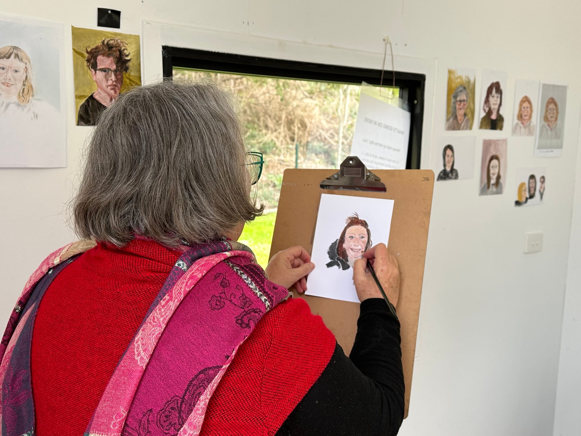 Get your portrait painted in Loch