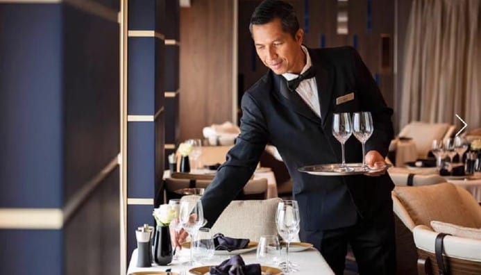 The ship boasts the ultimate in luxury, activity, entertainment and dining.