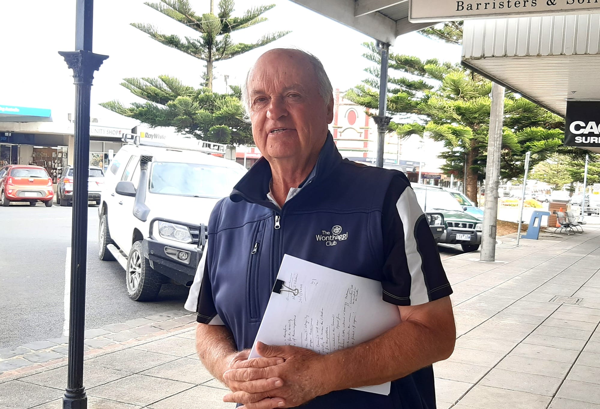 LETTER: Wonthaggi people should be congratulated, he says