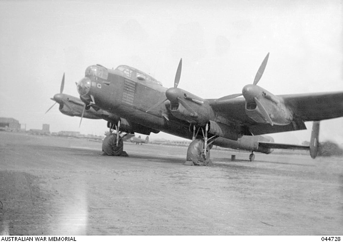 460 Squadron G for George Lancaster at the Australian War Memorial in Canberra.