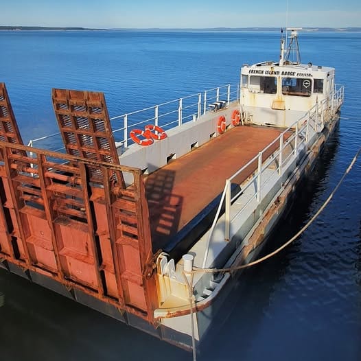 Spirit of French Island currently operates the barge from Corinella to French Island and is looking to continue the service.