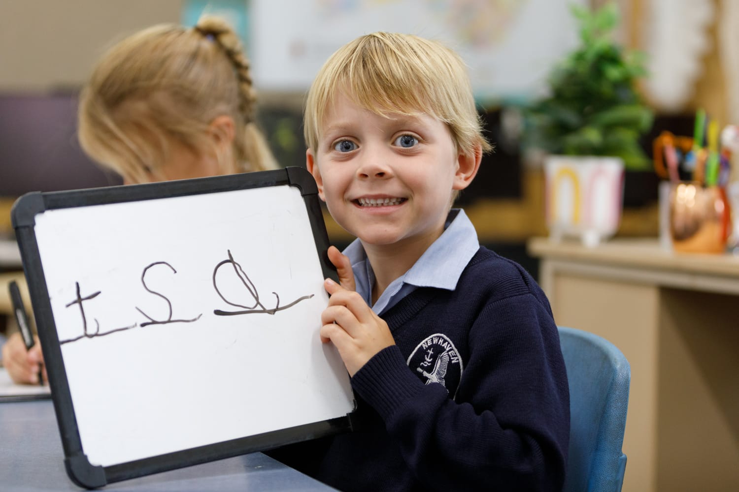 2024 Prep student Joseph Leary found confidence in literacy early thanks to pre-school program.