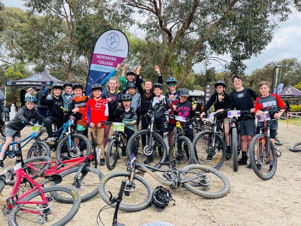 A big contingent of Newhaven College riders turned out for the latest event in the school series at the You Yangs over the weekend.