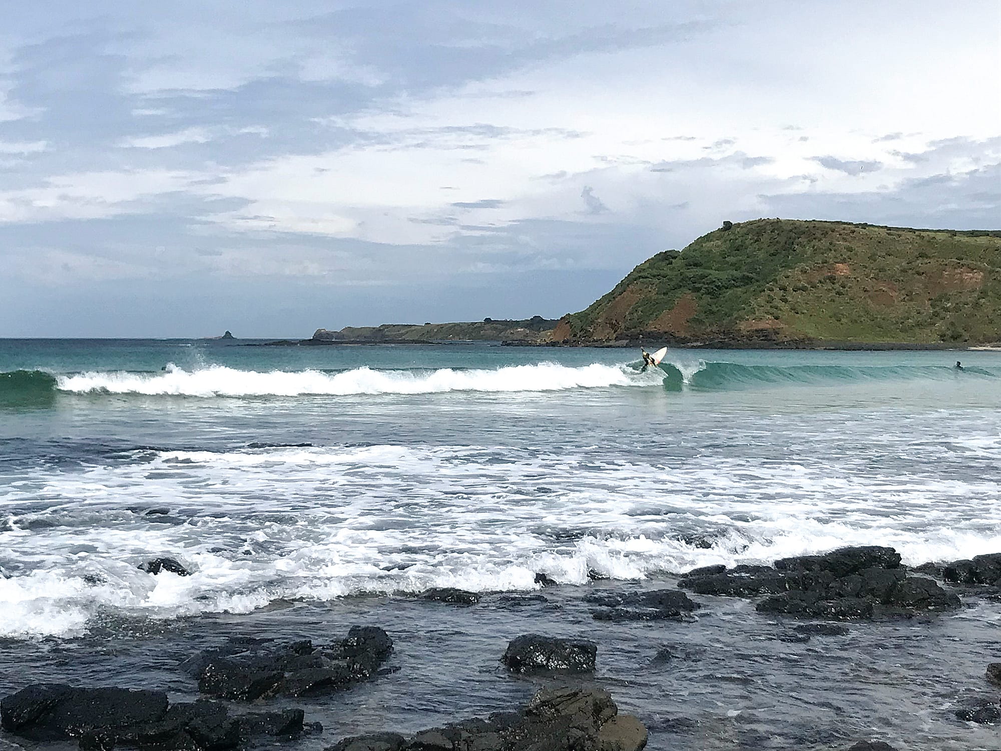 All surfers showed some great talent out in the water at YCW beach.