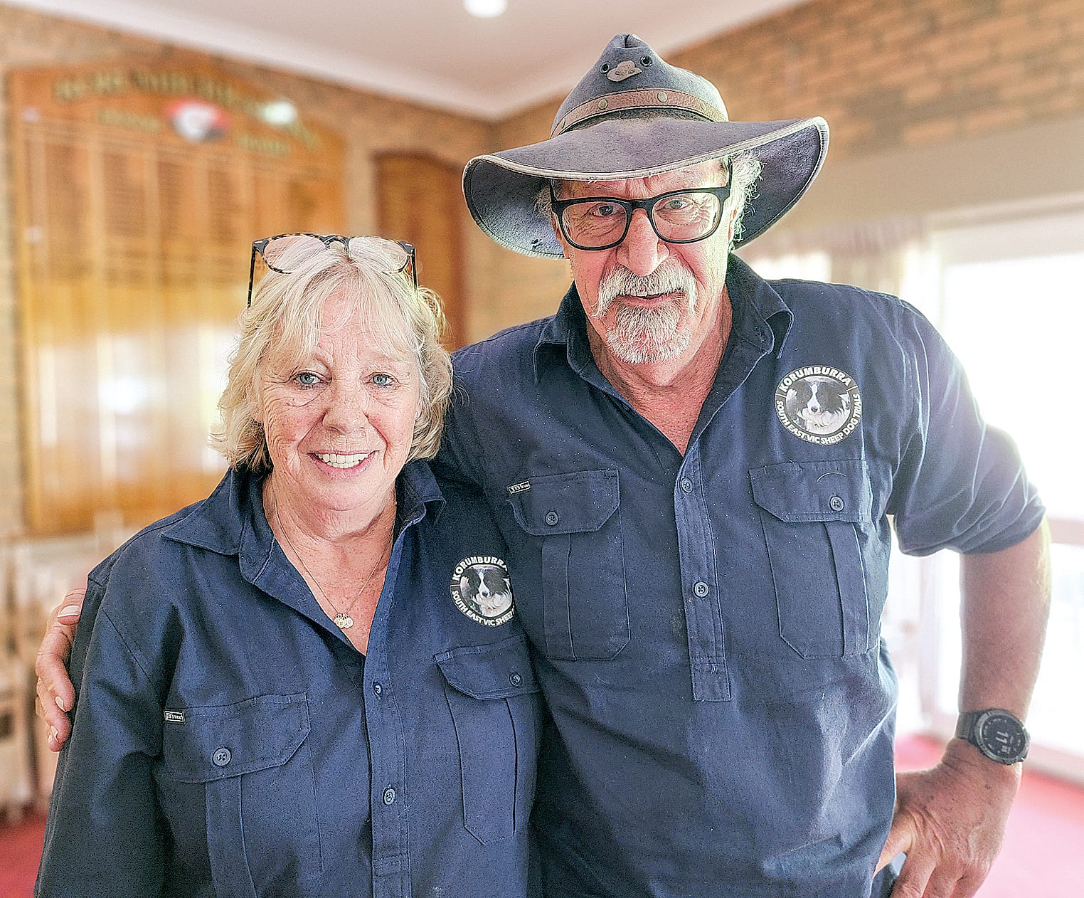 Louise and Colin Rielly are incredibly proud of the team of volunteers and sponsors for this years event. C112_4522
