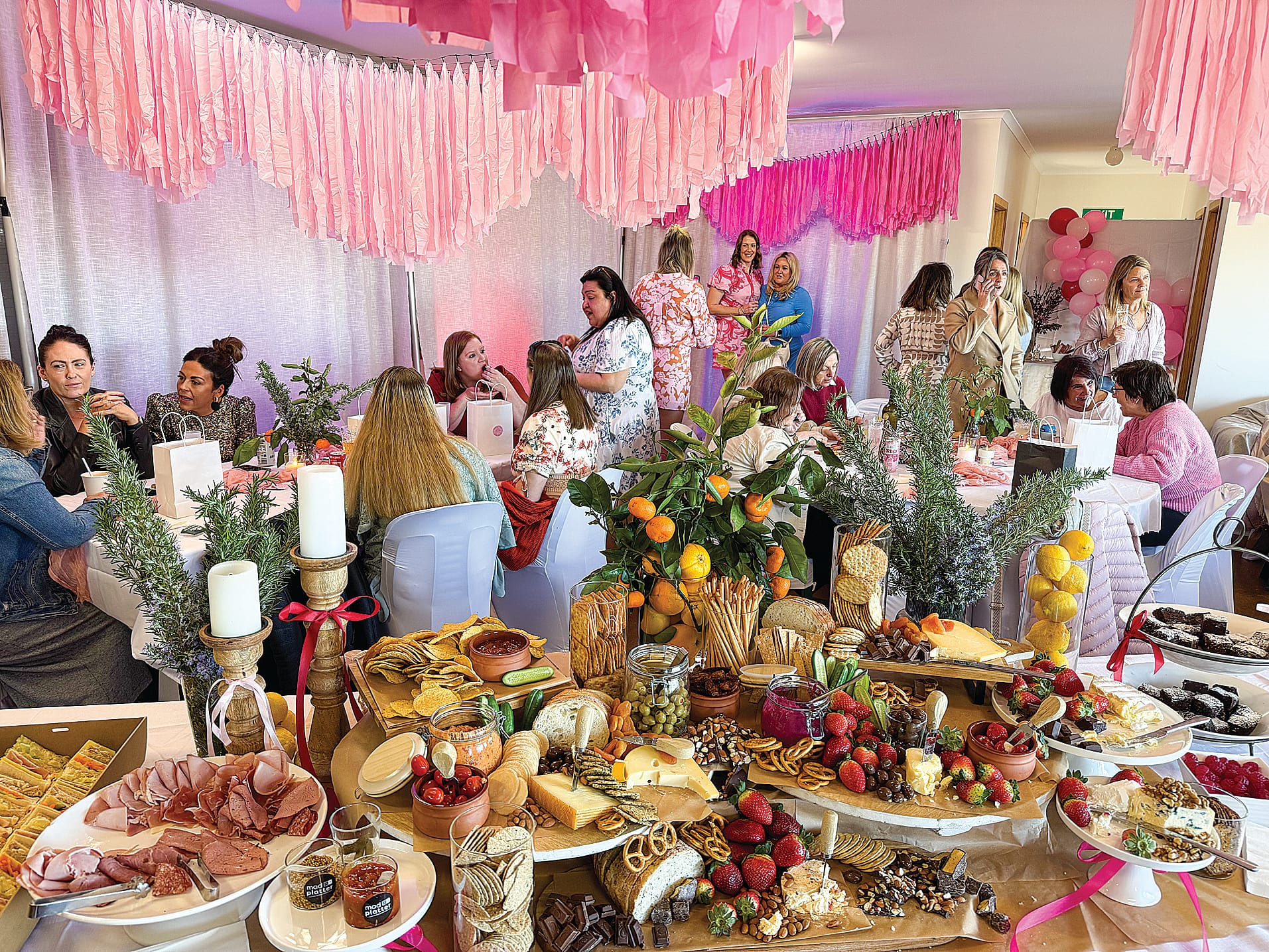 How’s that for a spread! The members of the fundraising committee for the new netball pavilion at Wonthaggi Recreation Reserve really turned it on at a ladies appreciation day for the Wonthaggi Power Football Netball Club last Saturday.