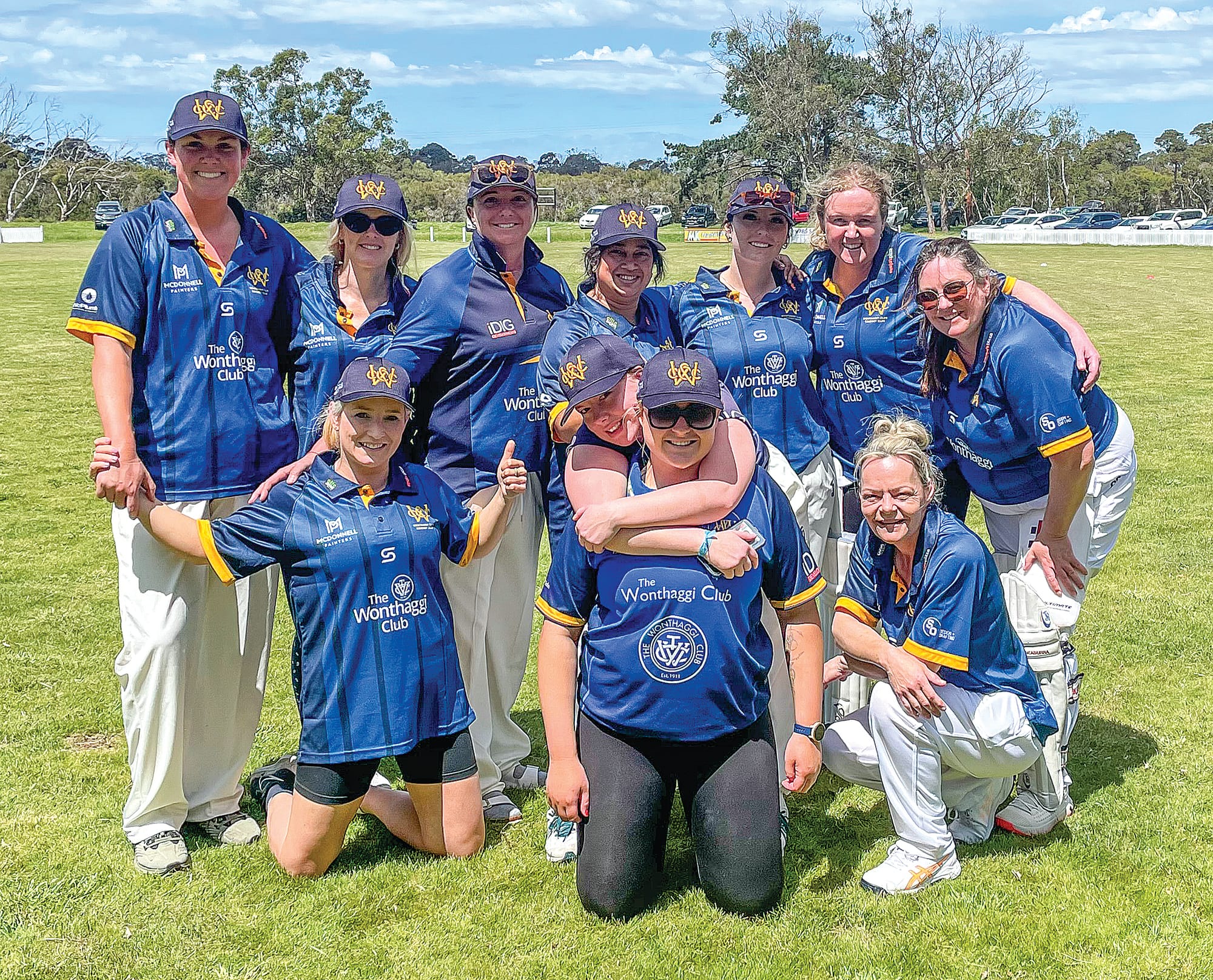 Historic Wonthaggi women’s cricket team take to the field