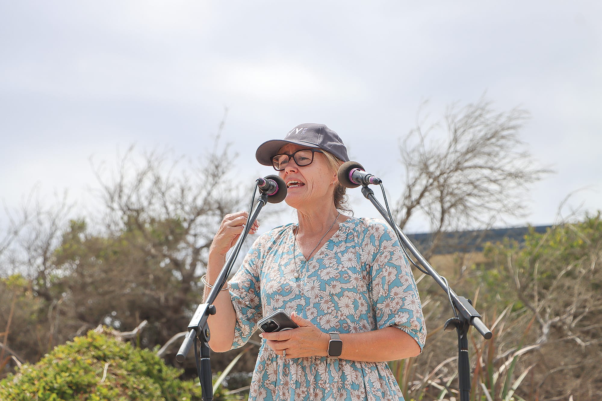 Bass Coast Shire mayor Rochelle Halstead calls on the State Government to take action. A09_0125