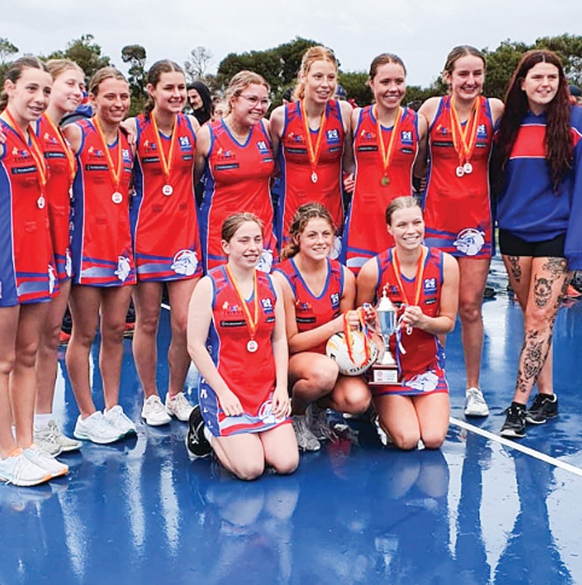 Under 17's - Phillip Island. Photos: West Gippsland Football Netball facebook page.