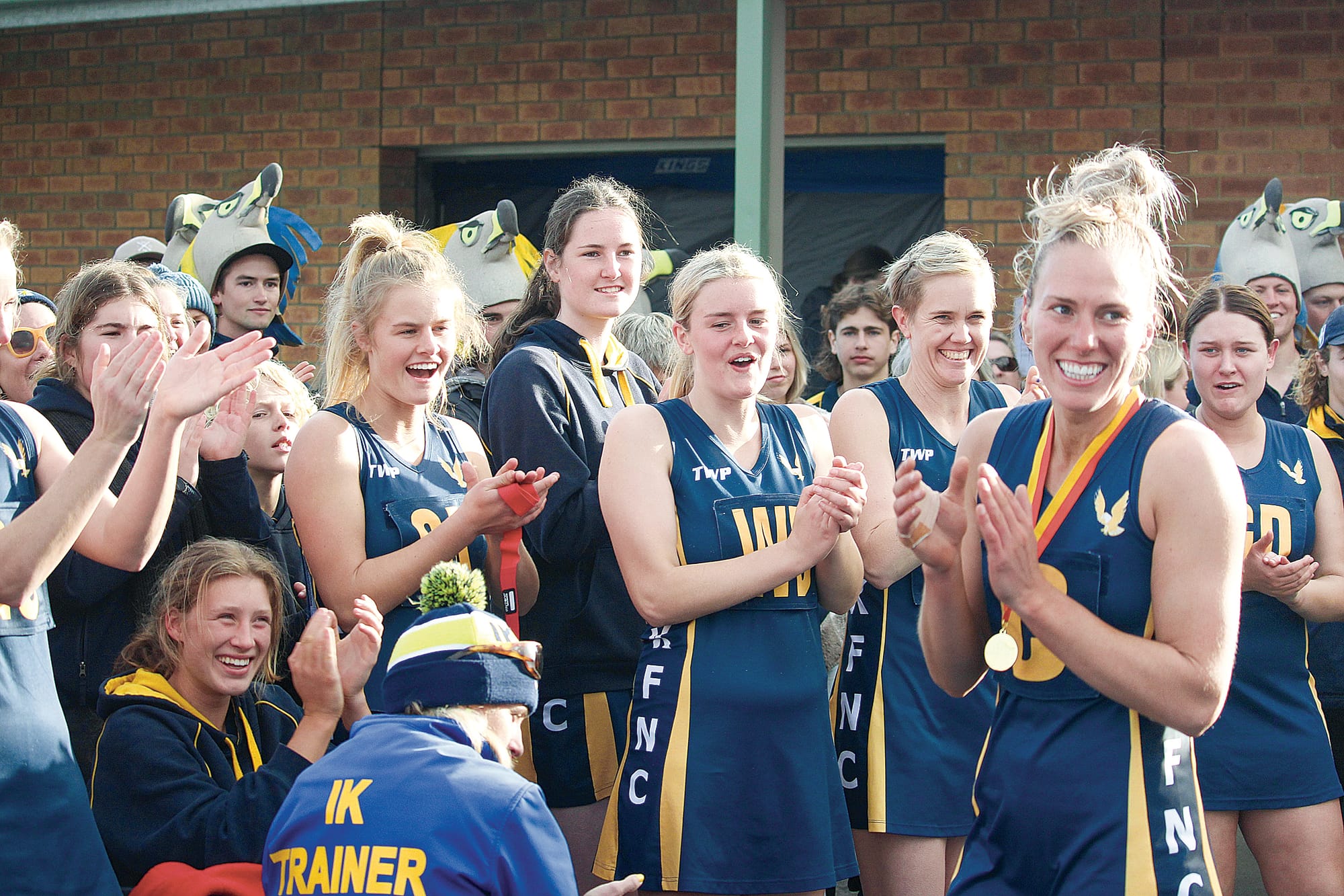 IK’s Kelsey Buxton was judged best on court in the Grand Final. B06_3722