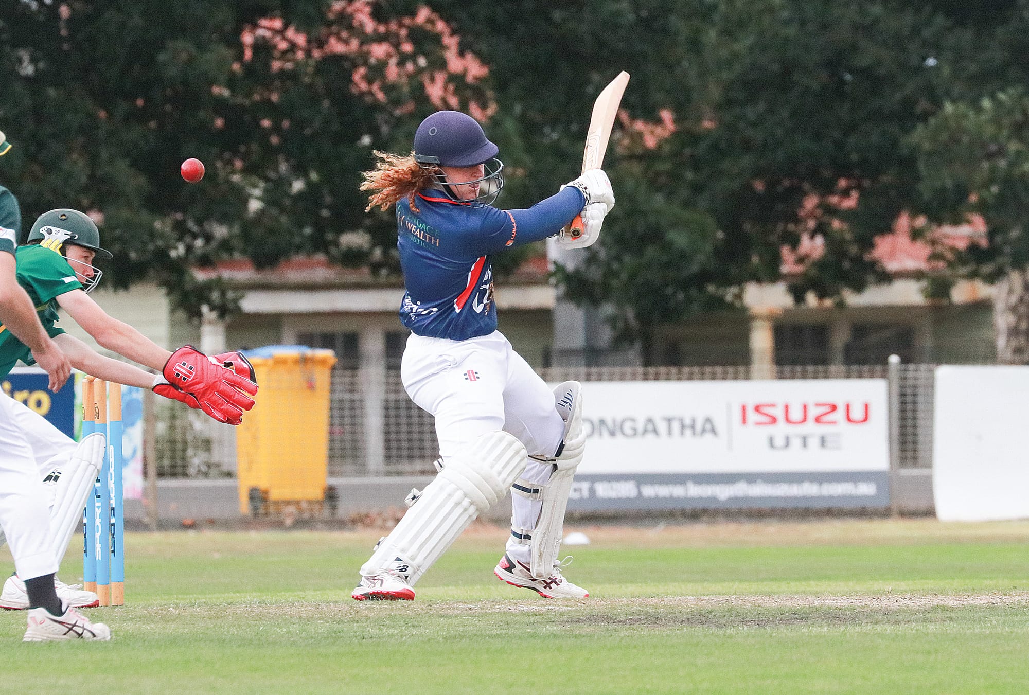 Imperials Clayton Quoife batting in the semi-final against Town. Z45_1024