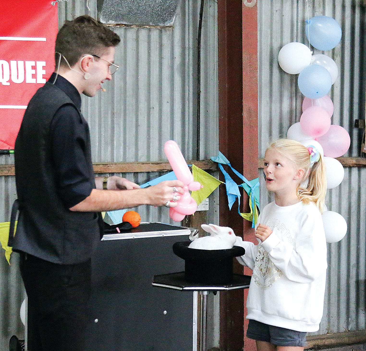 Magician Lachlan Wilde returns to entertain showgoers in Korumburra.