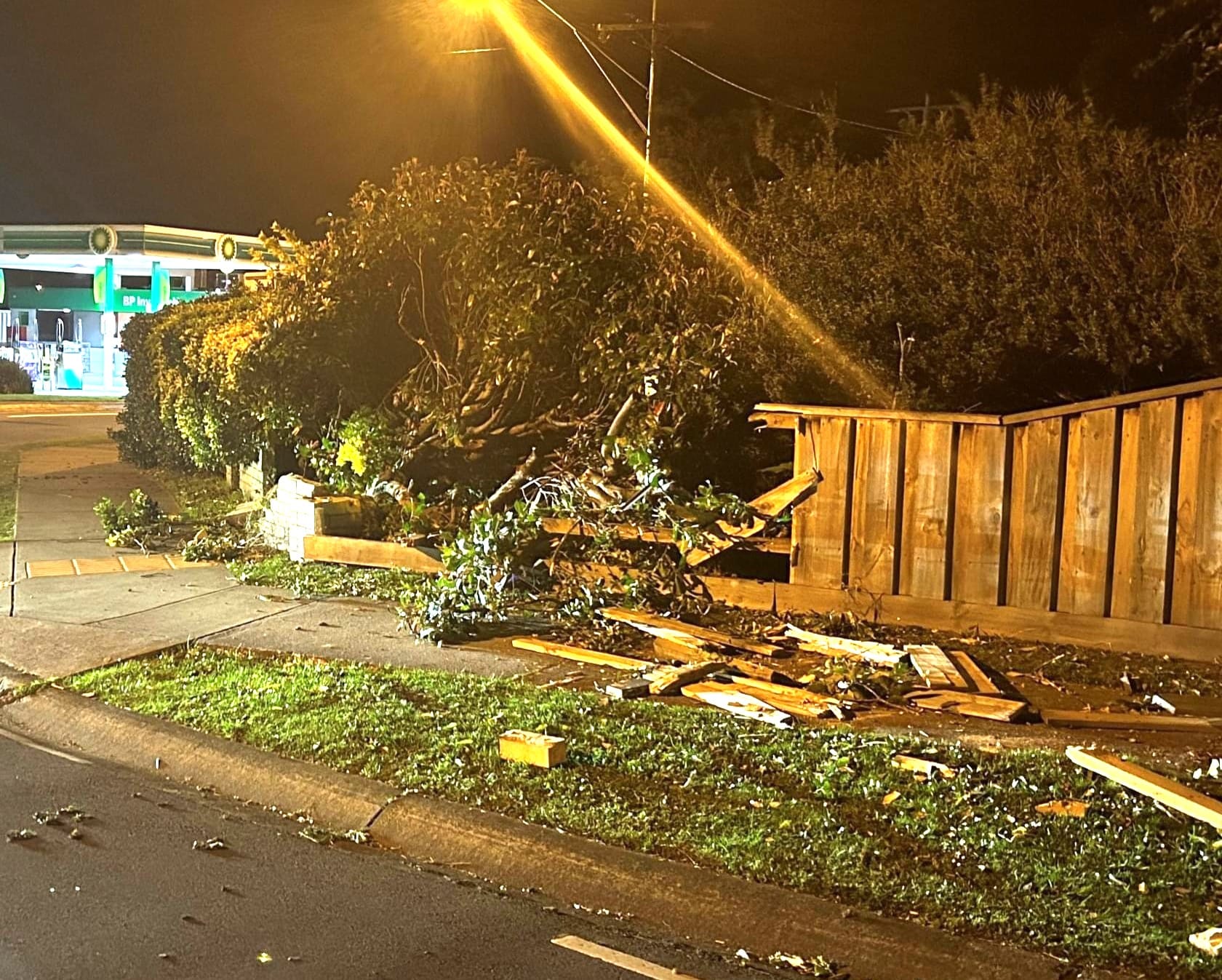 Police need assistance after Inverloch fence destroyed in crash