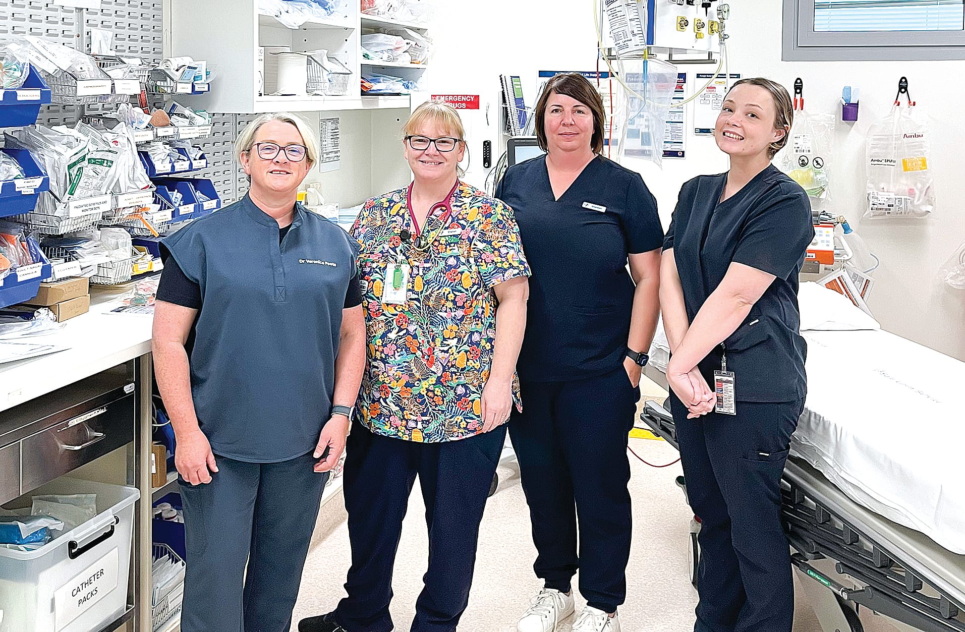 Support for teen first responders at health sessions