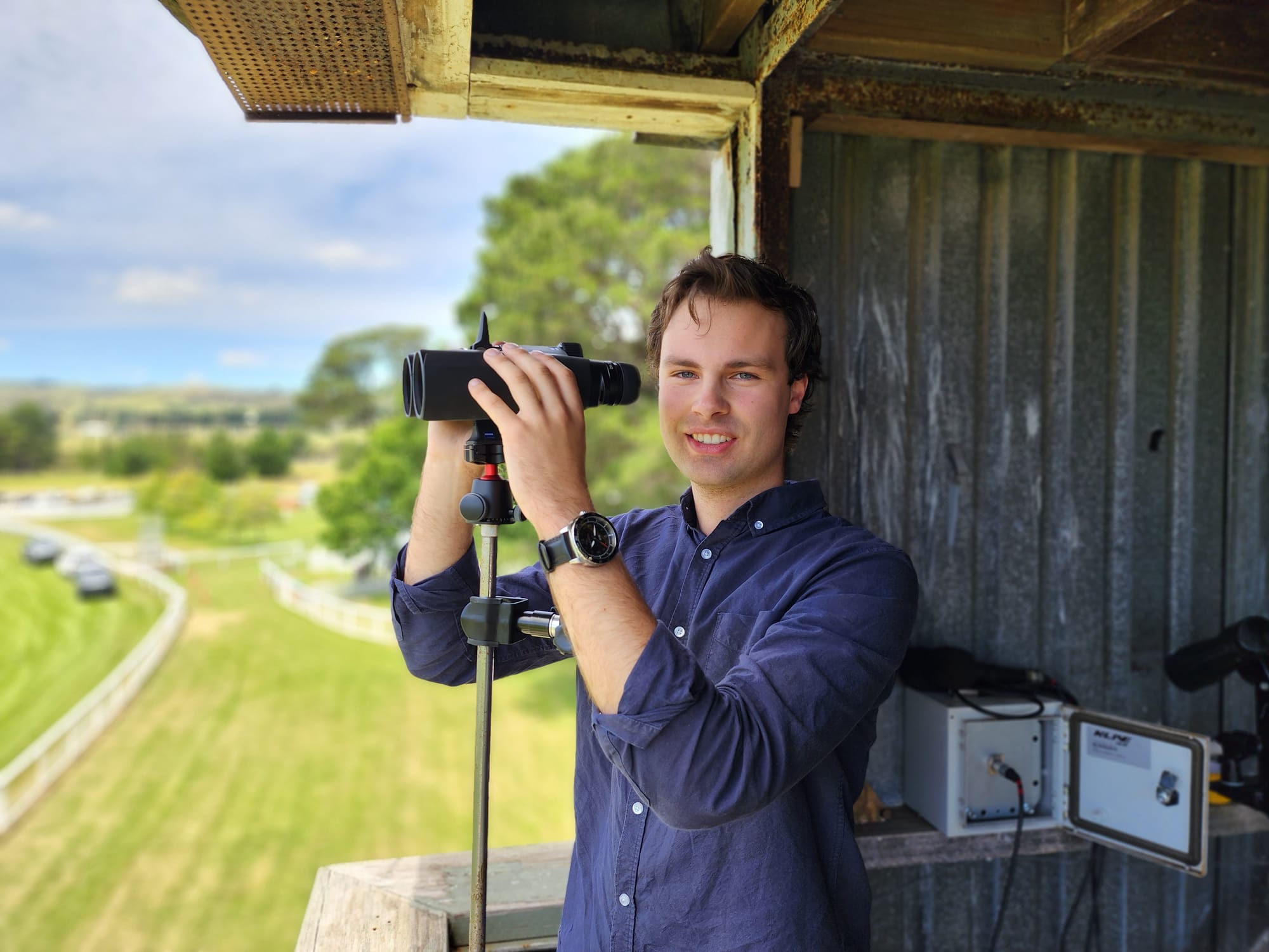 Promising commentator Josh Heriot called the races alongside resident race caller Ben Sporle. 