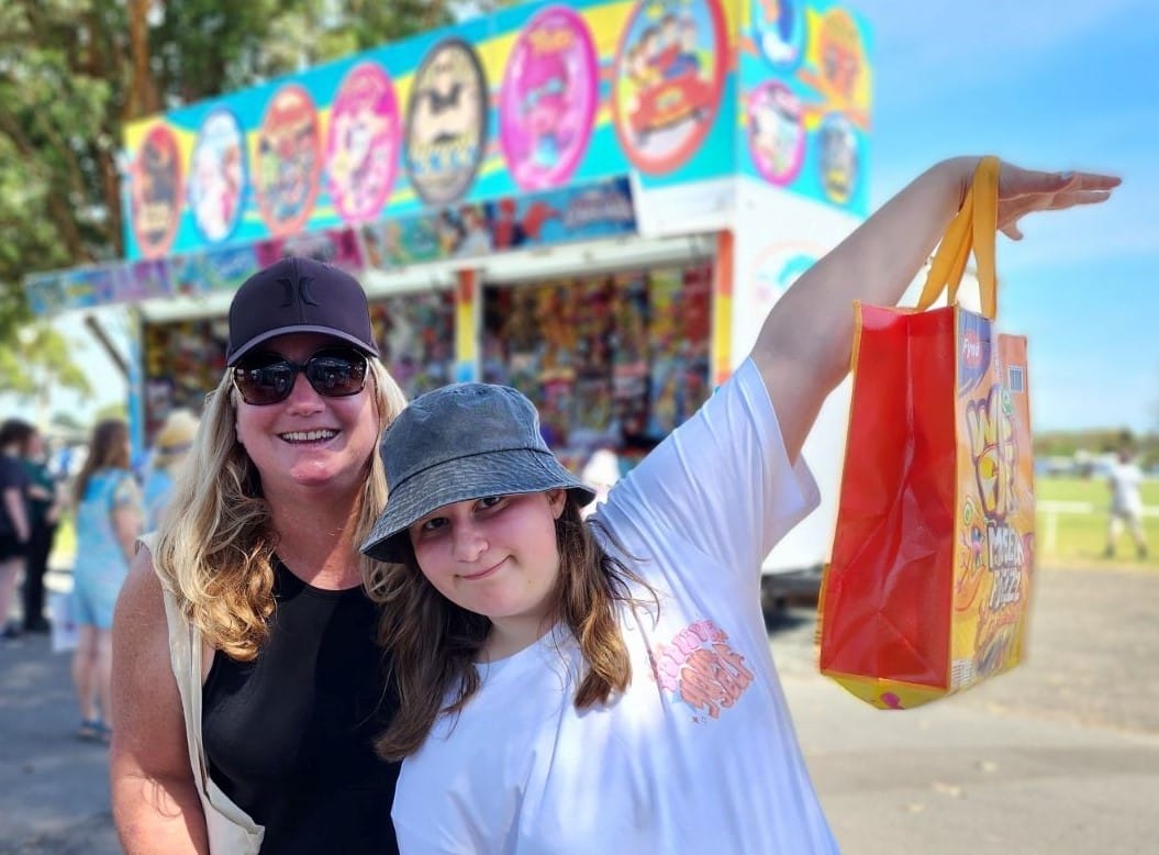 Wonthaggi Show then beach for holidaymakers