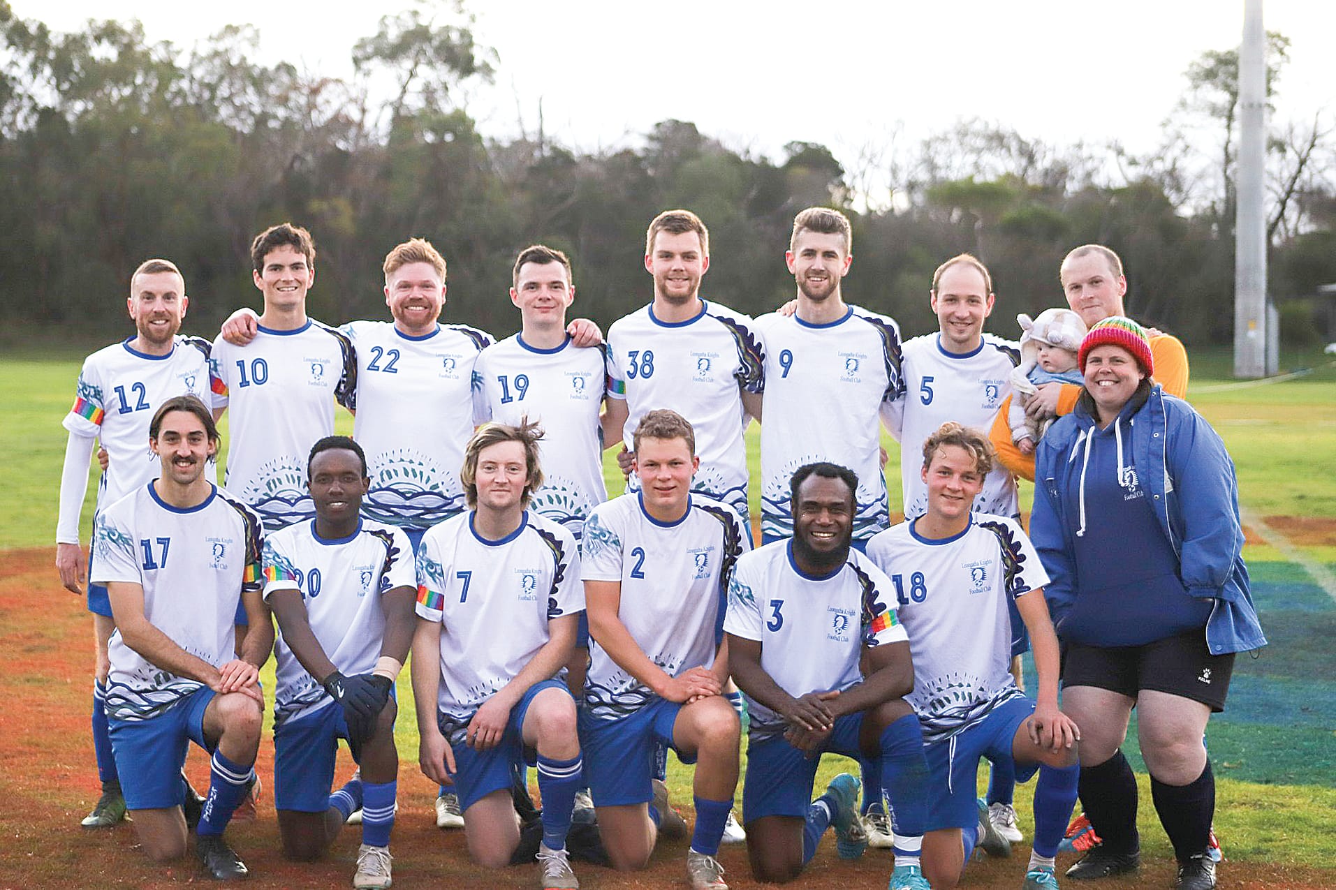 The Leongatha Knights’ men’s side are currently sitting in top four. The Knights will celebrate their 20th anniversary this Saturday night. 