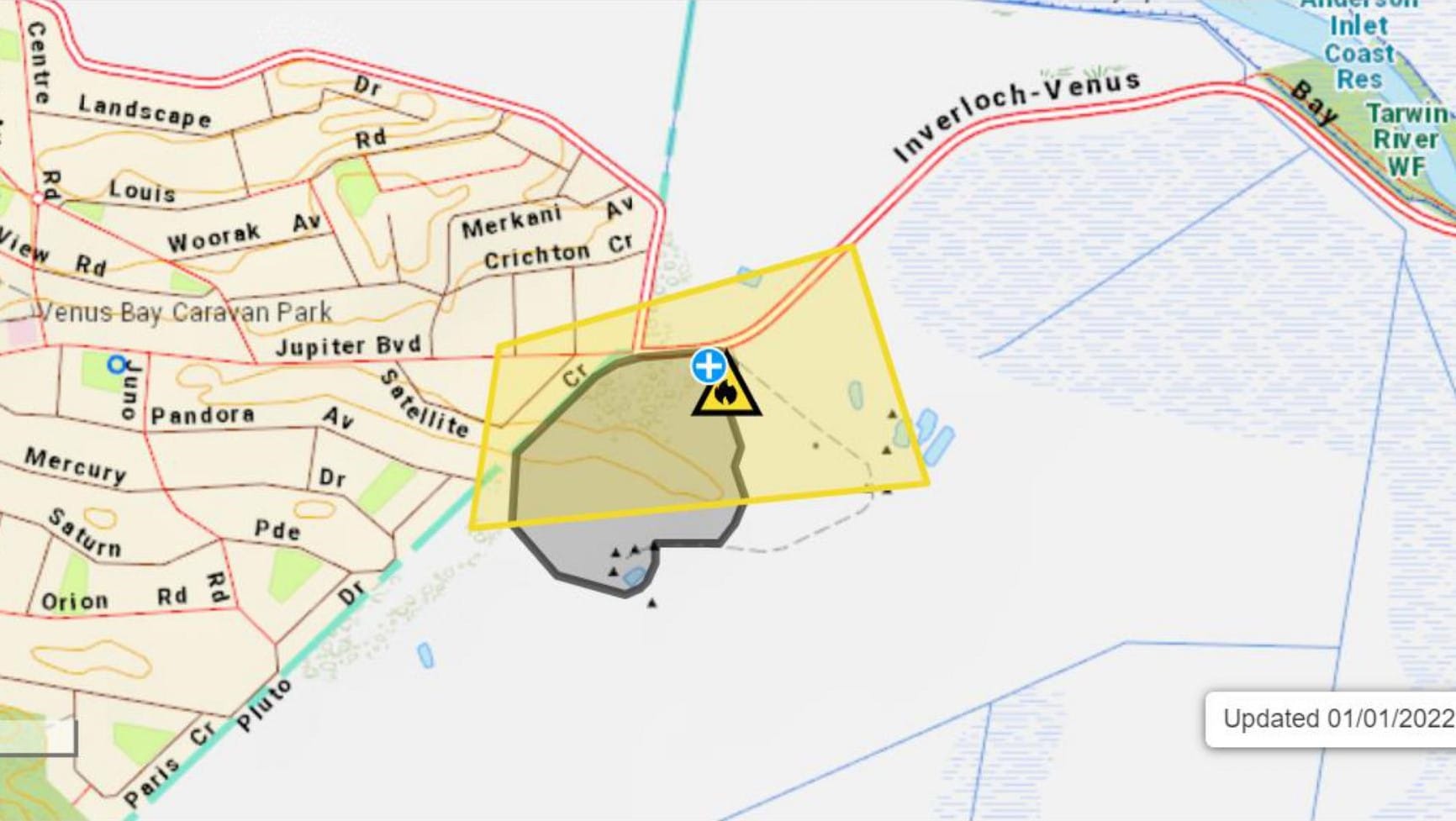 Tarwin Lower fire ‘safe’ but brigades still on scene