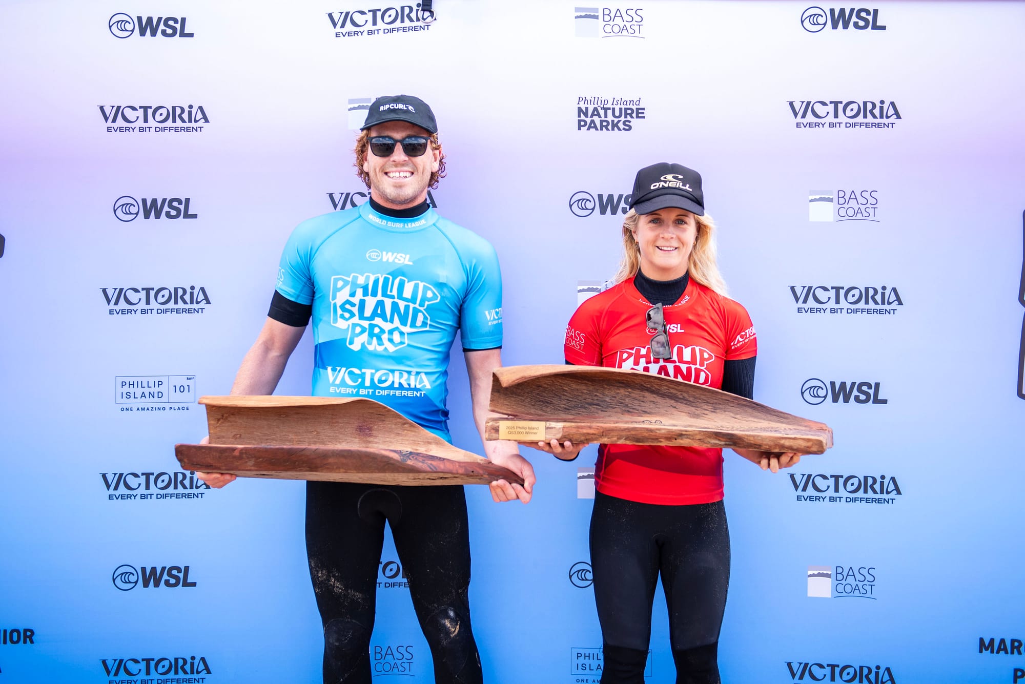 Sophie McCulloch and Xavier Huxtable Win 2025 Phillip Island Pro QS 3,000