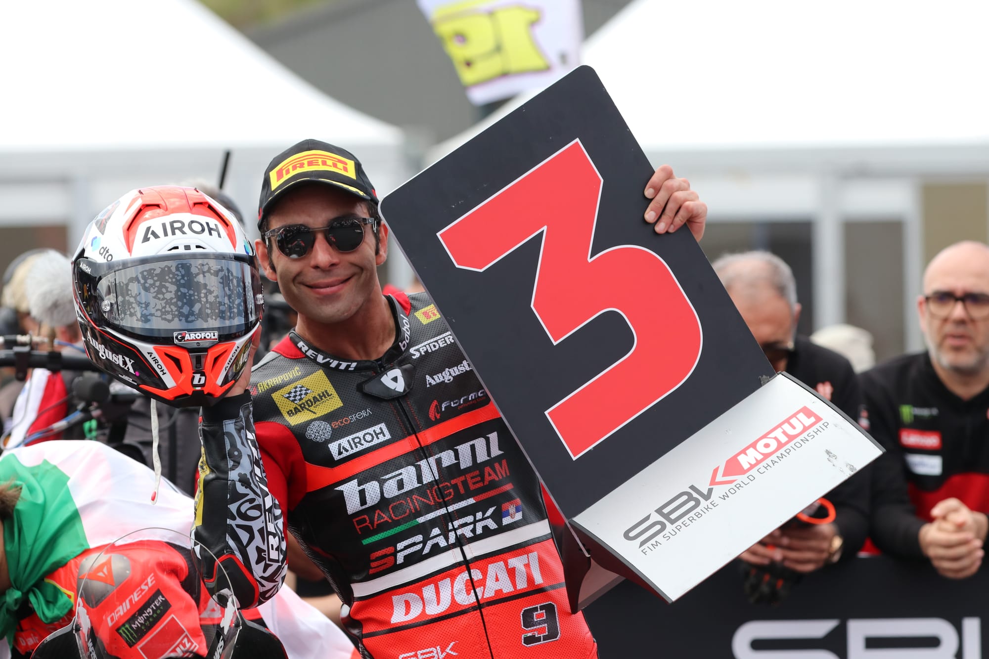 Danilo Petrucci was stoked with his third in Sunday's Tissot Superpole.