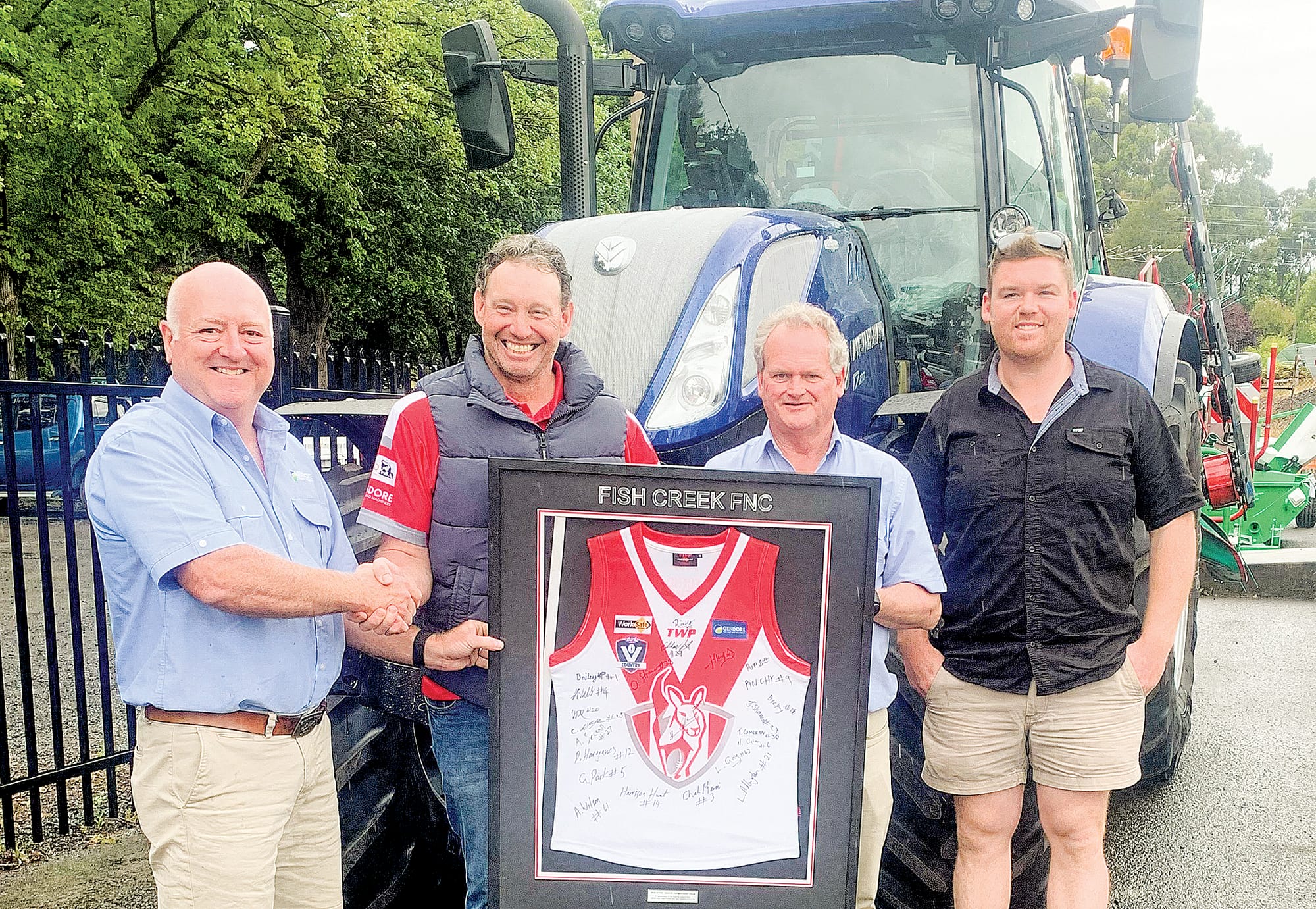 Taking care of business at Fish Creek footy club