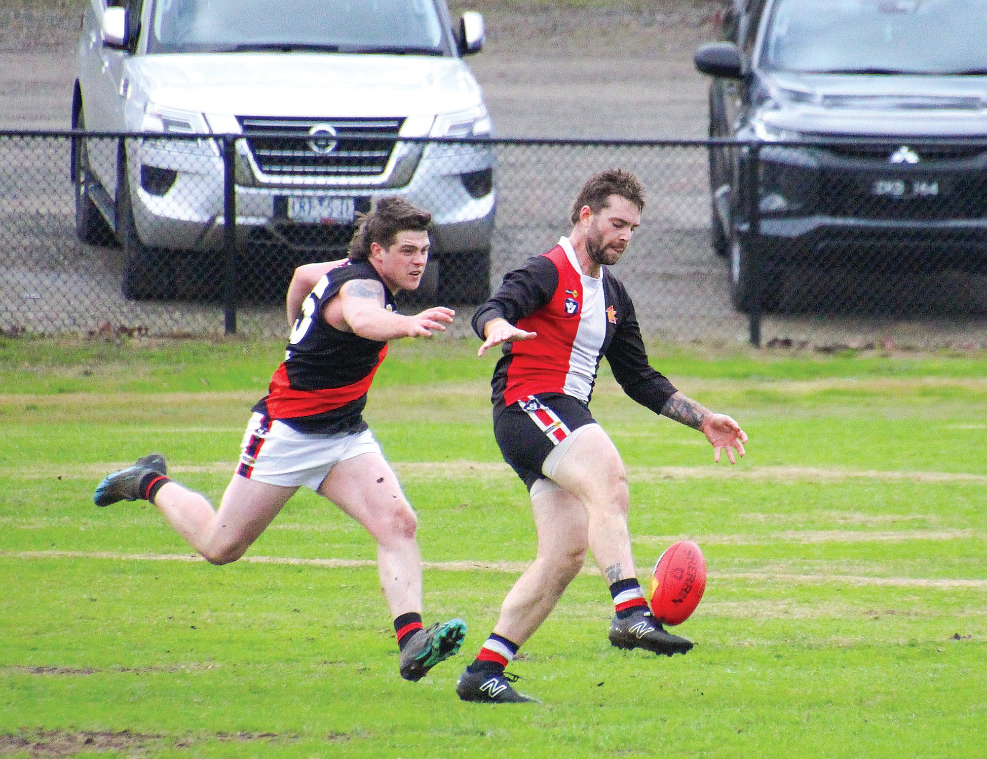 Dylan Heylen was among the goal scorers for the Saints. 