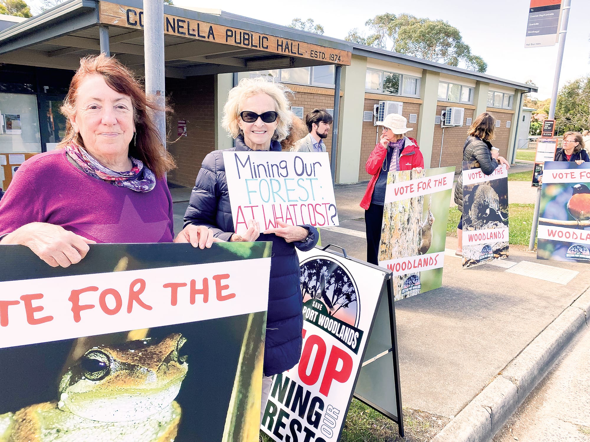 Candidates hear passionate Western Port Woodlands’ plea