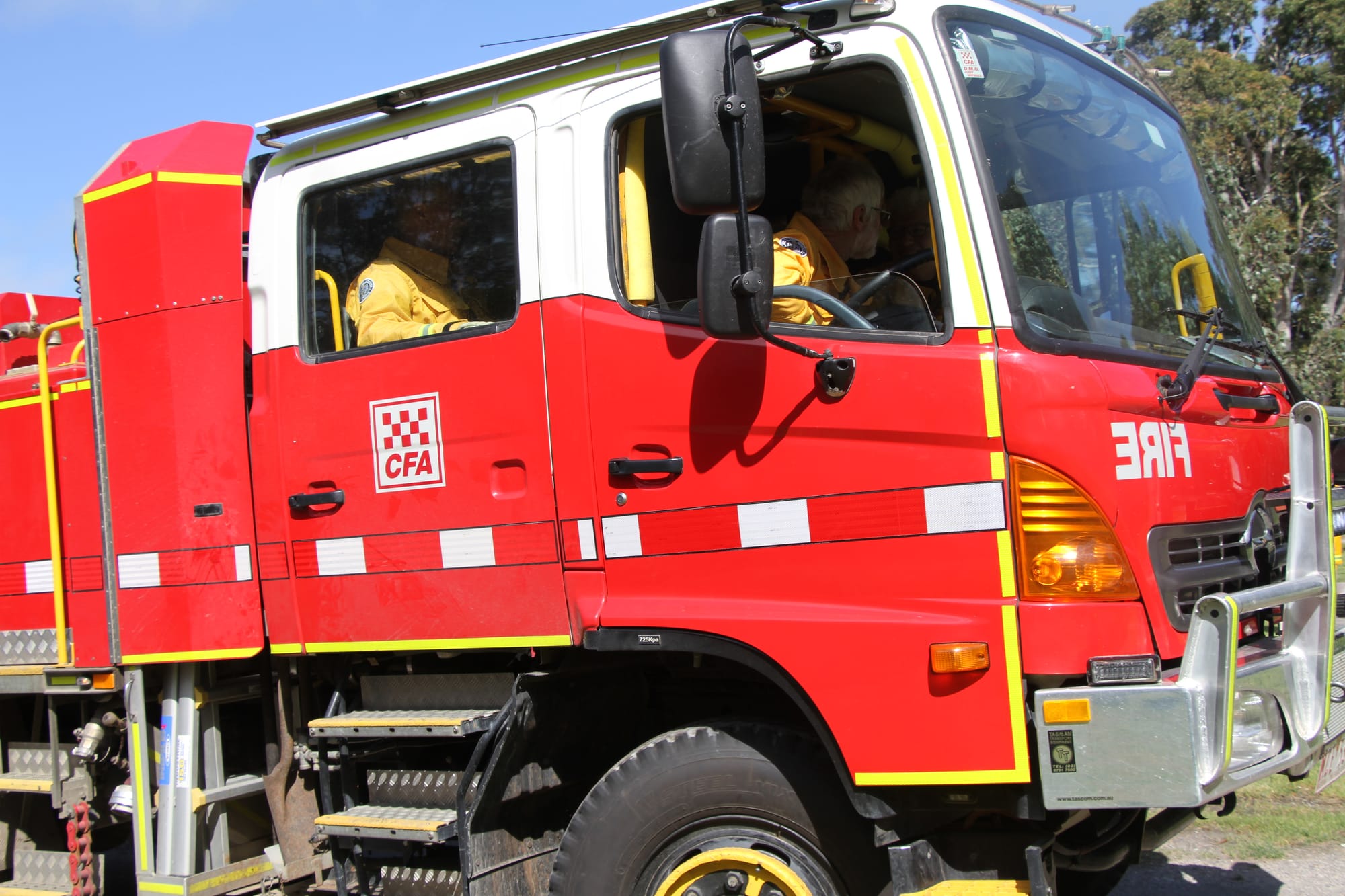 CFA wildfire training exercise at Pound Creek. B68_4324