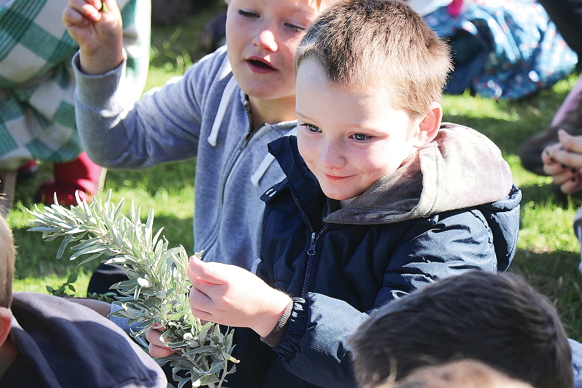 Z02_2023 Joel Kilgour of Bass Coast Landcare taught the Powlett River students of the importance of vegetation. Z02_202