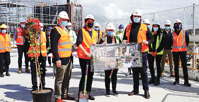 Landmark occasion as key hospital works finished
