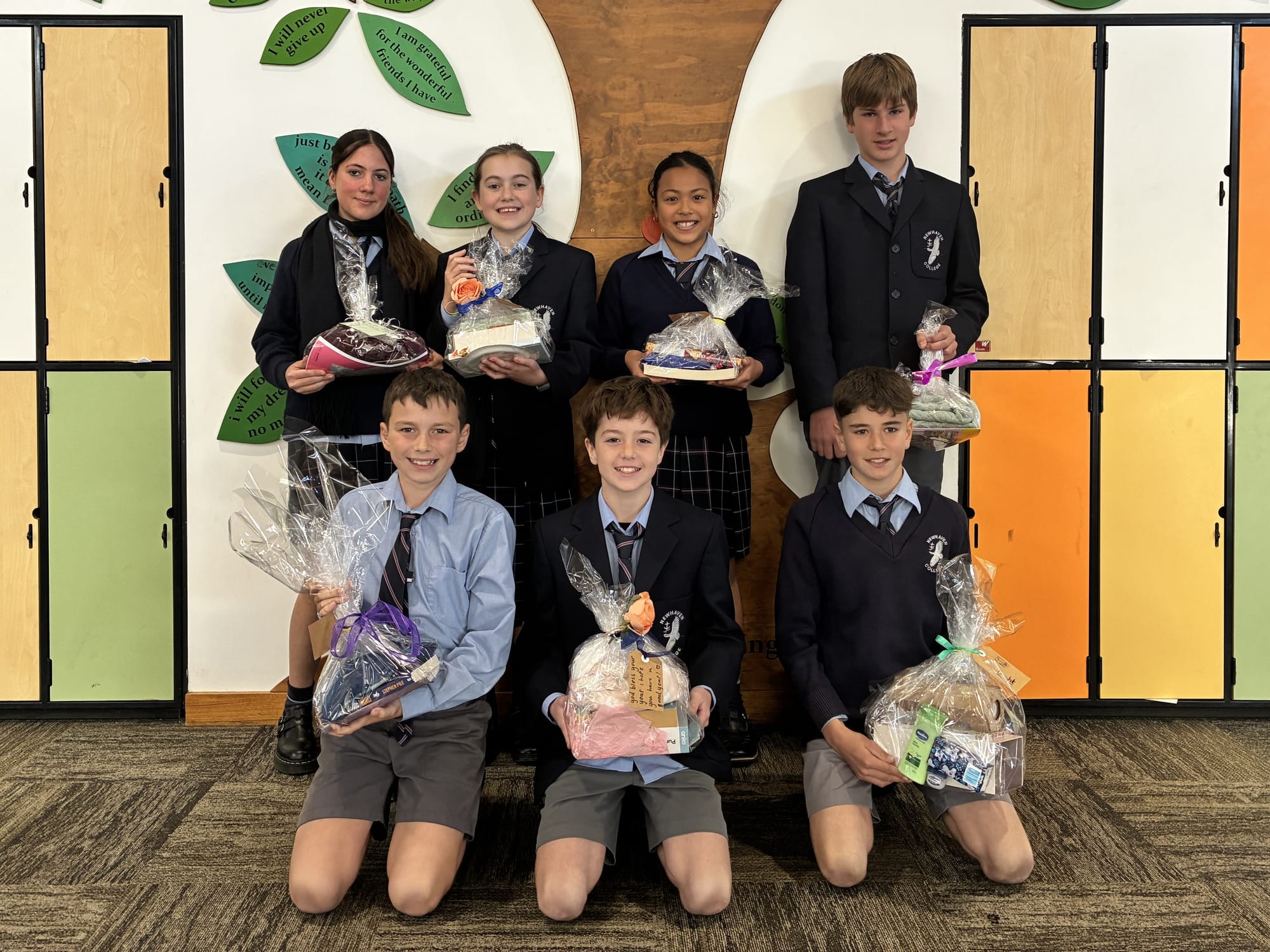 Community spirit at PICAL with Christmas in July gift packs