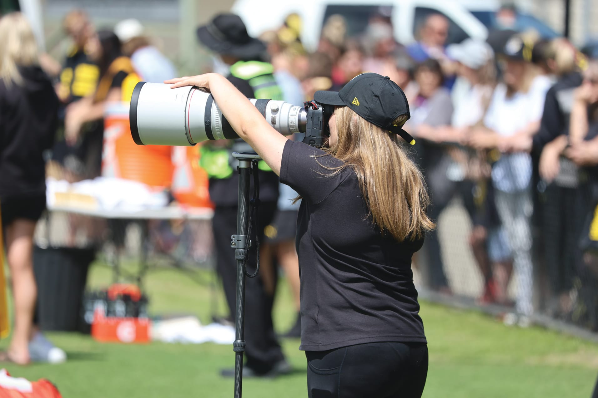 There was plenty of media coverage of the Tigers’ Bass Coast camp especially when a Dustin Martin head clash ruled the champ out for a day.