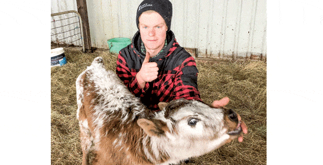 Bright future for young farmer