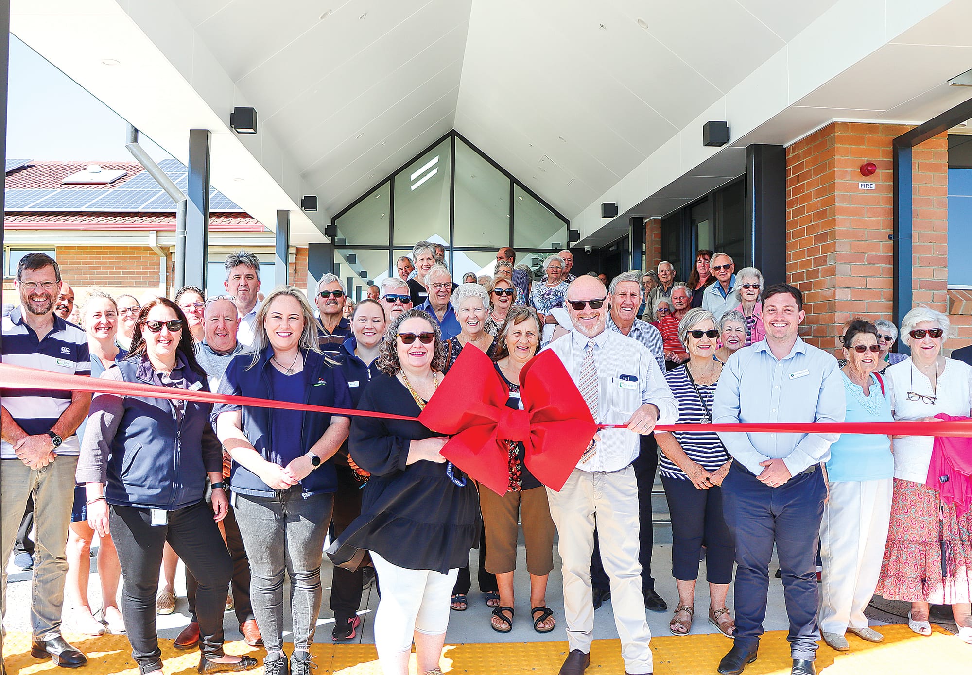 Celebration of expanded Carinya Lodge