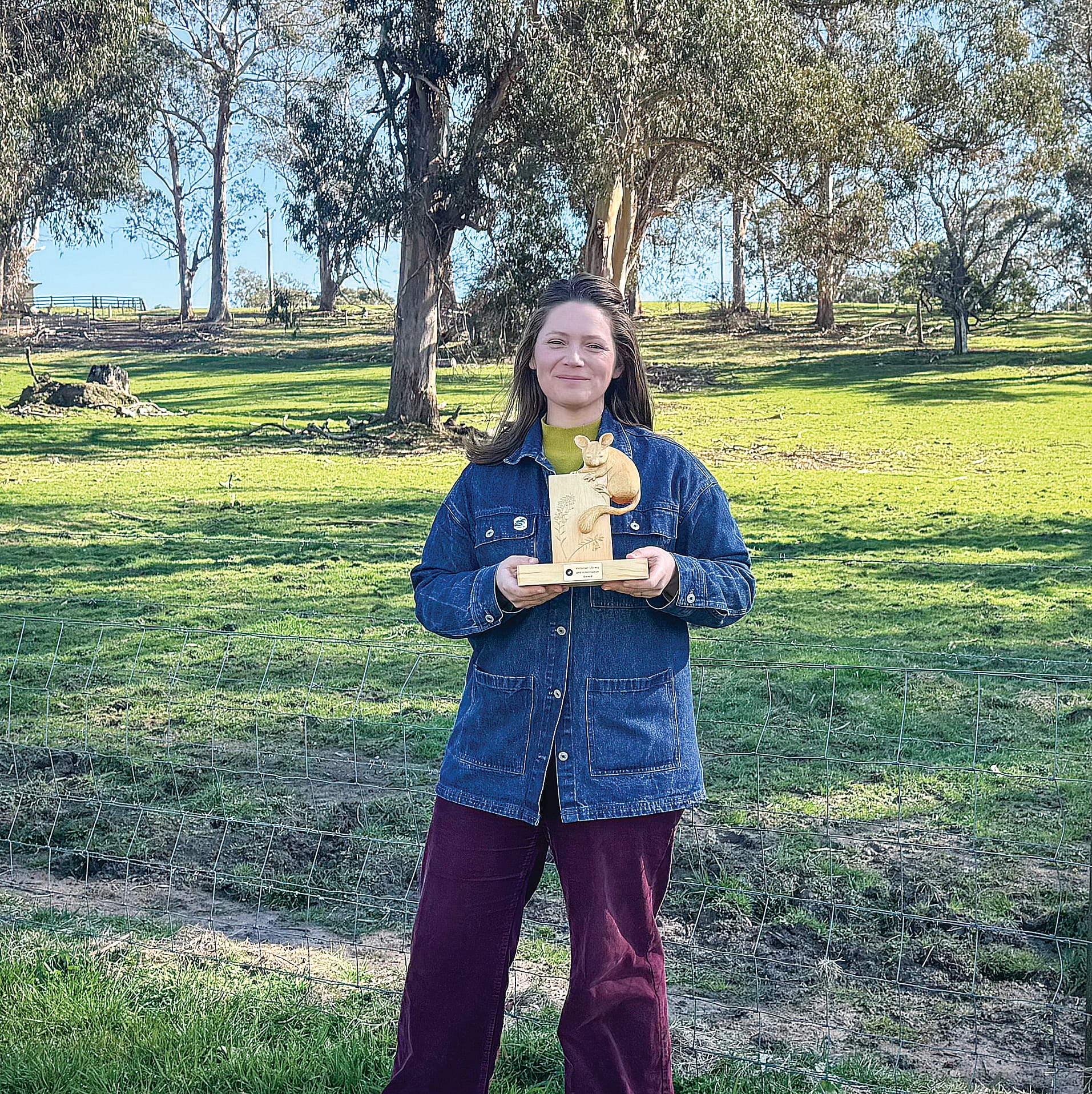 Olivia carves out perpetual award