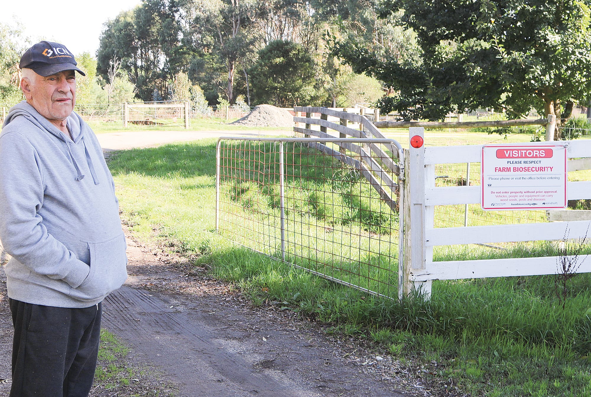 David and Marie Trigg say they will face biosecurity issues, impacted access to their home and sheds and issues of privacy and theft if the proposed Gippsland Odyssey Trail goes ahead. 