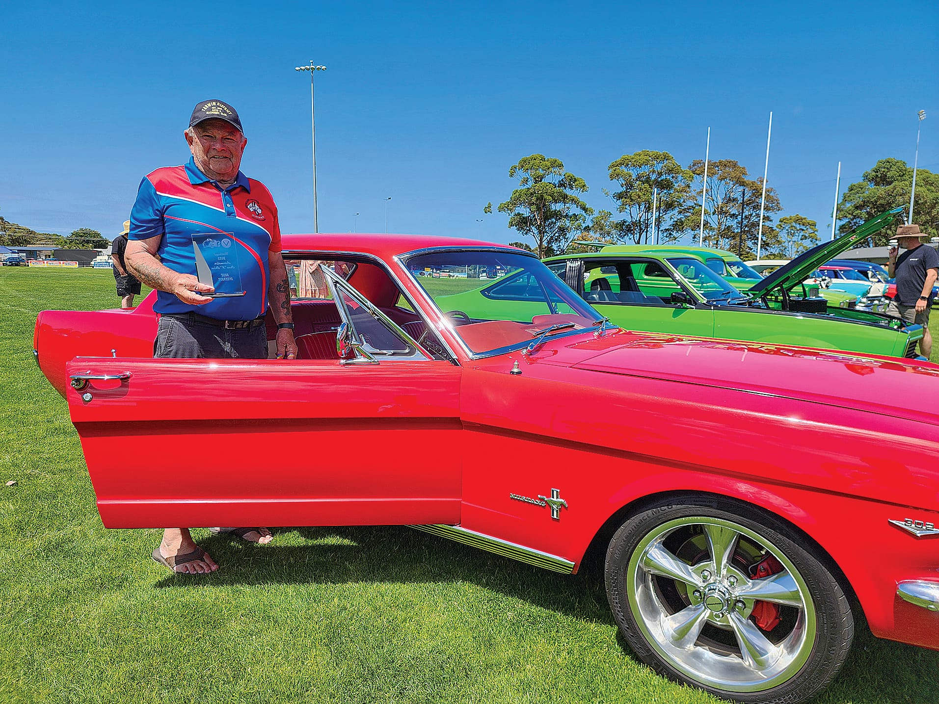 Best Interior was won by Kevin of Inverloch and his Mustang with Kevin noting he’d been to the event every year for the past five years and thoroughly enjoyed it. C23_0425