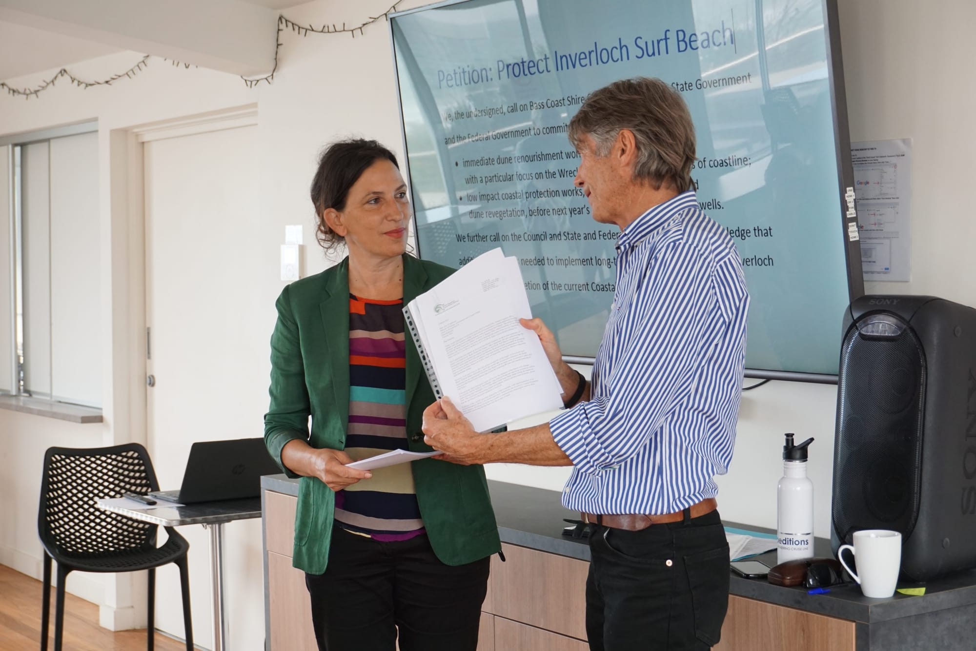 Erosion petition heading for Parliament