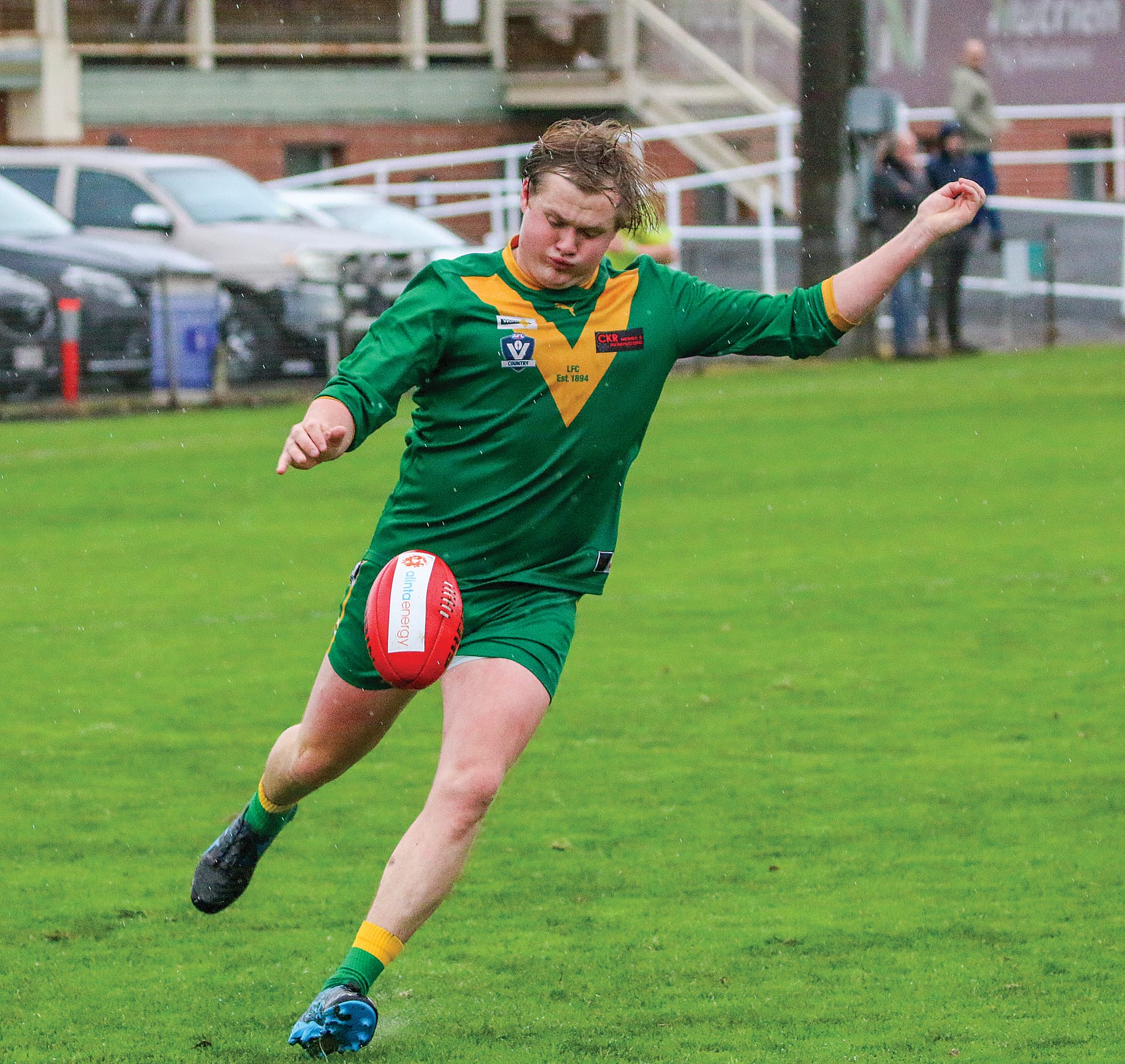 Jack Ginnane contributed two goals to Leongatha’s tally.